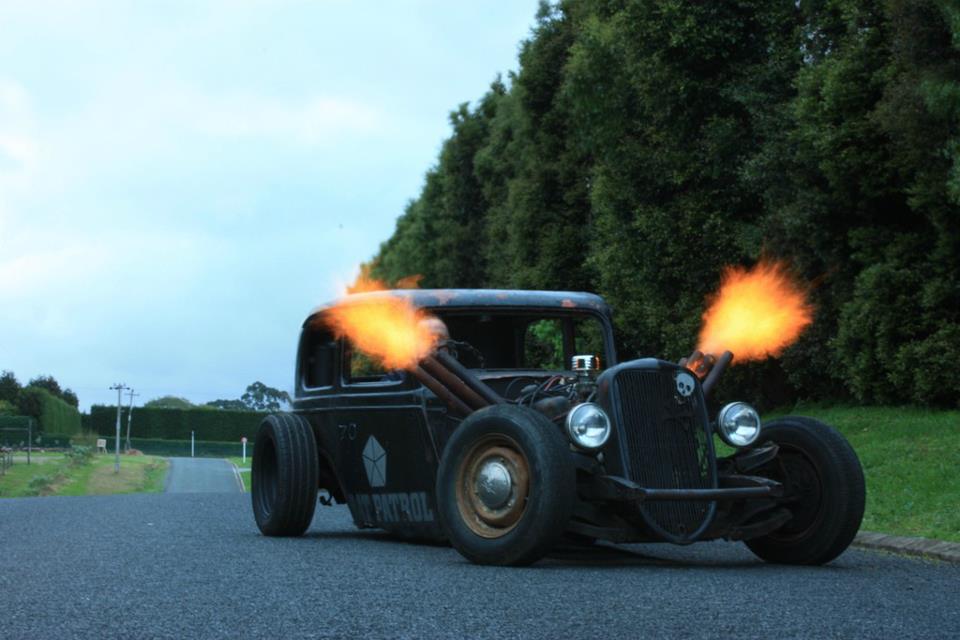 Whether you're into rat rods or not you have to admit that driving this